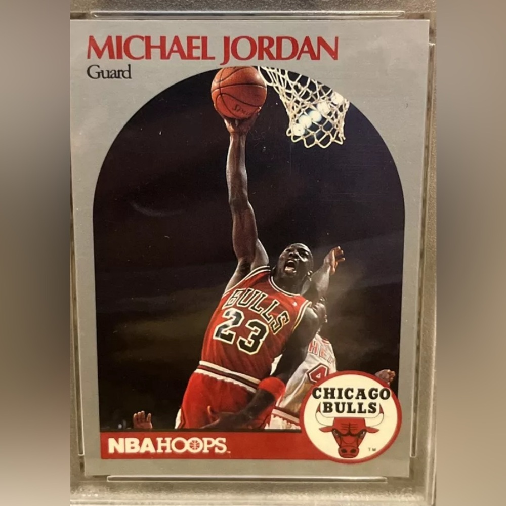 Michael Jordan 1990 NBA Hoops #65